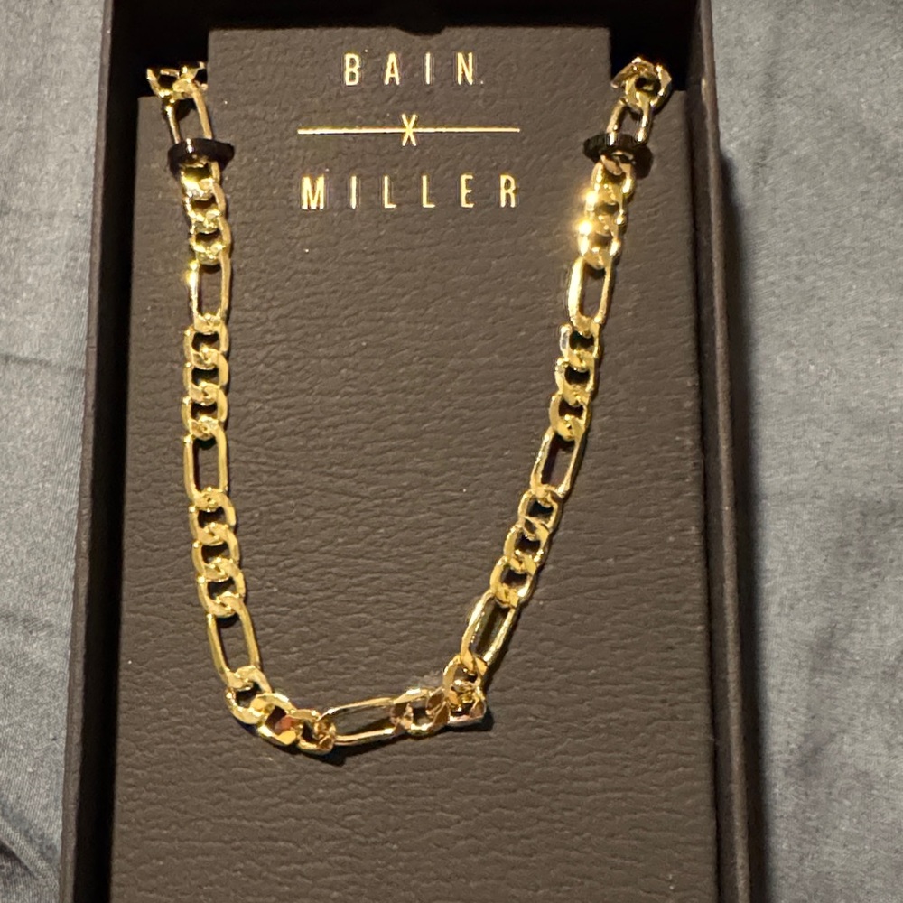 Men’s Gold Link Chain Necklace